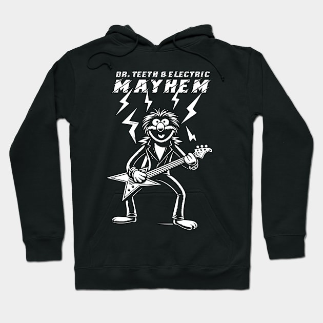 Electric Mayhem // Muppets Music Fan Art Hoodie by Trendsdk